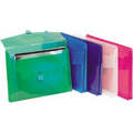 Expanding Pocket File Folder w/Buckle Closure